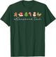 Ultrasound Technologist Christmas Cardiac Nurse Sonographer T-Shirt - T-Shirt | Forest