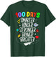 Happy 100 Days of School 100th Day of School Kids Boys Girls T-Shirt - T-Shirt | Forest