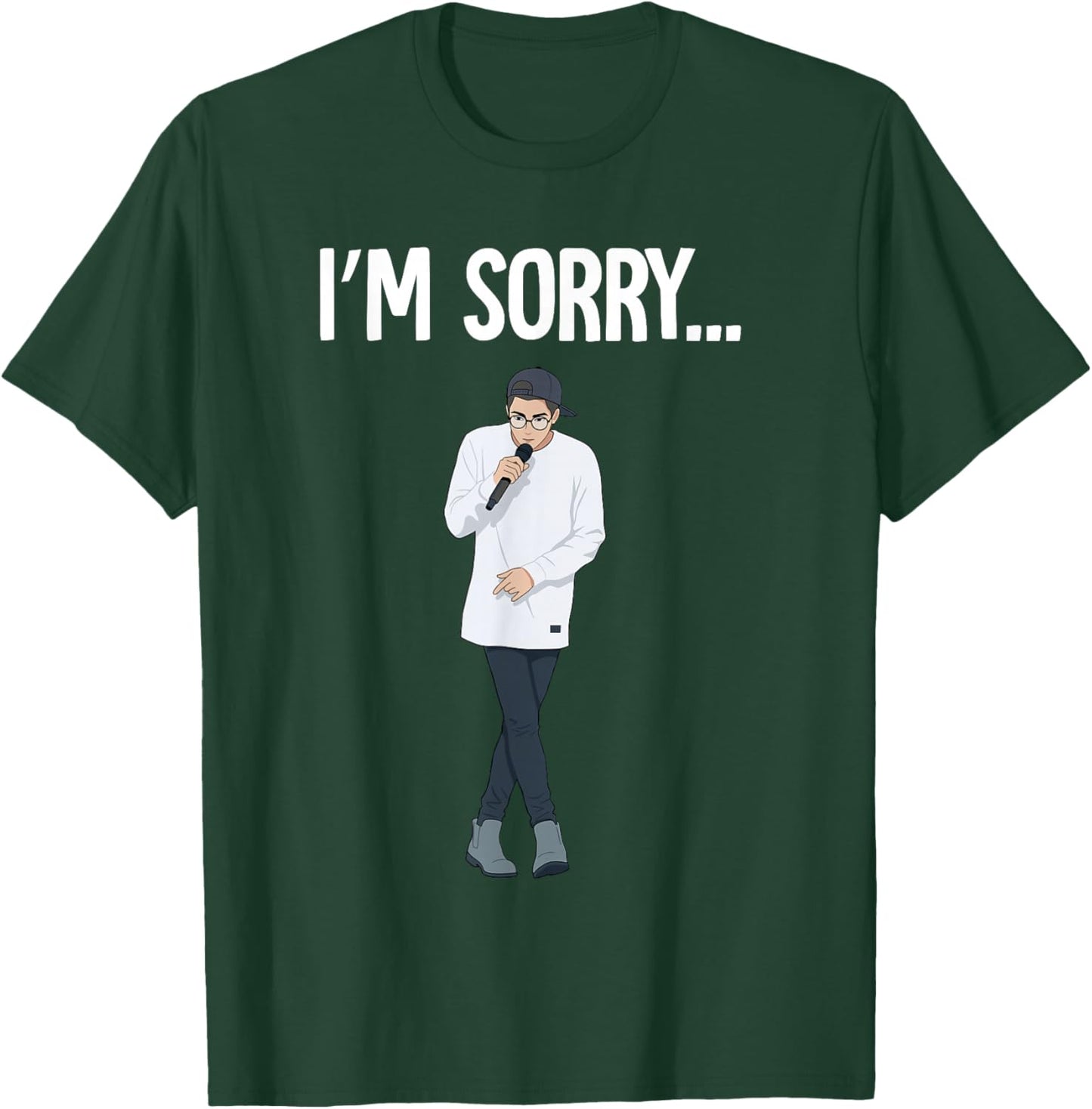 Sorry Guy Meme Trending T-Shirt - T-Shirt | Forest