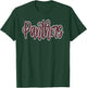 Panthers School Spirit Mascot Maroon Panther Pride Teacher T-Shirt - T-Shirt | Forest