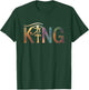 Black King Kemetic Ankh African Pride T-Shirt - T-Shirt | Forest