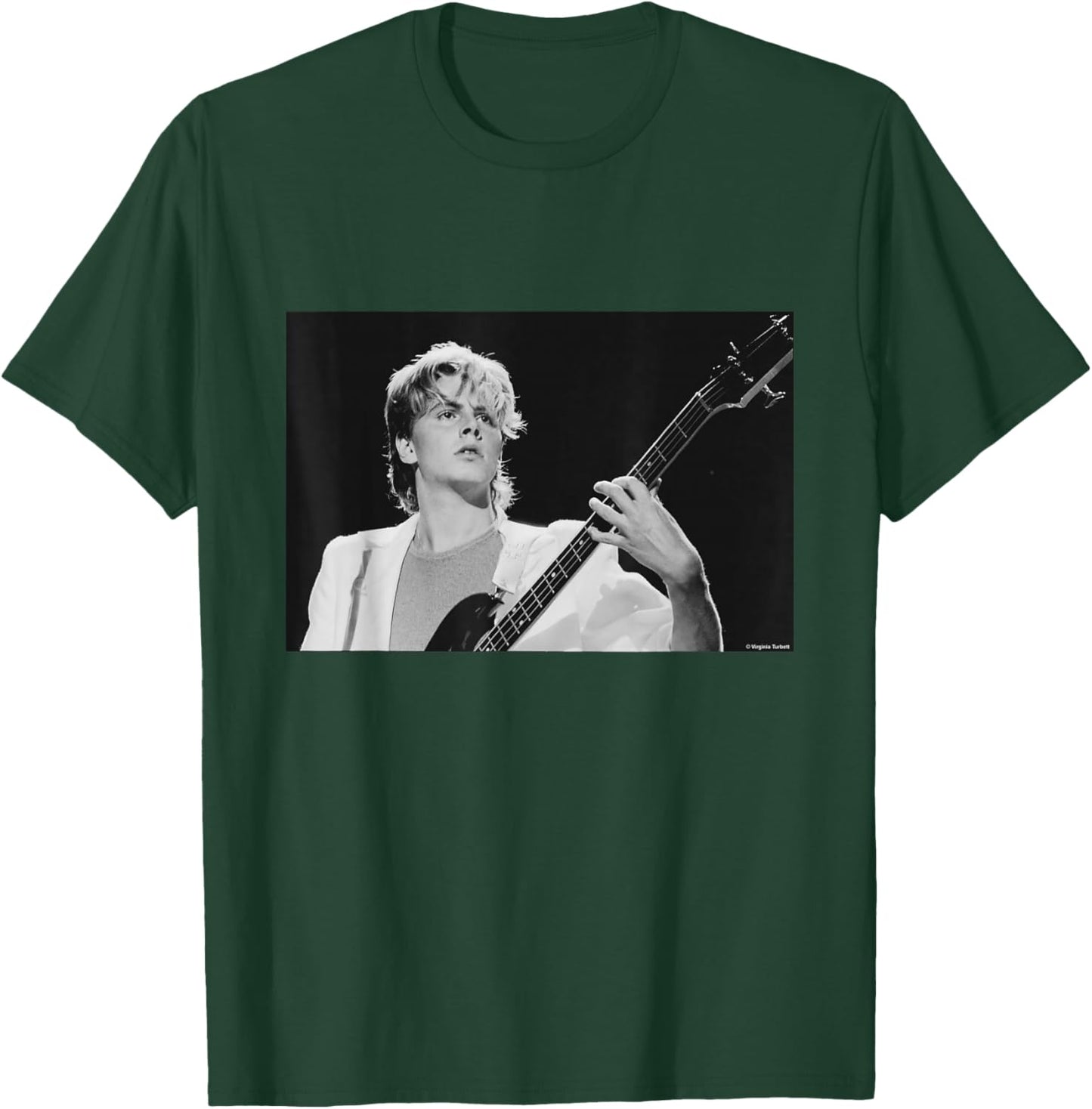 Duran Duran Bassist John Taylor Rio by Virginia Turbett T-Shirt - T-Shirt | Forest