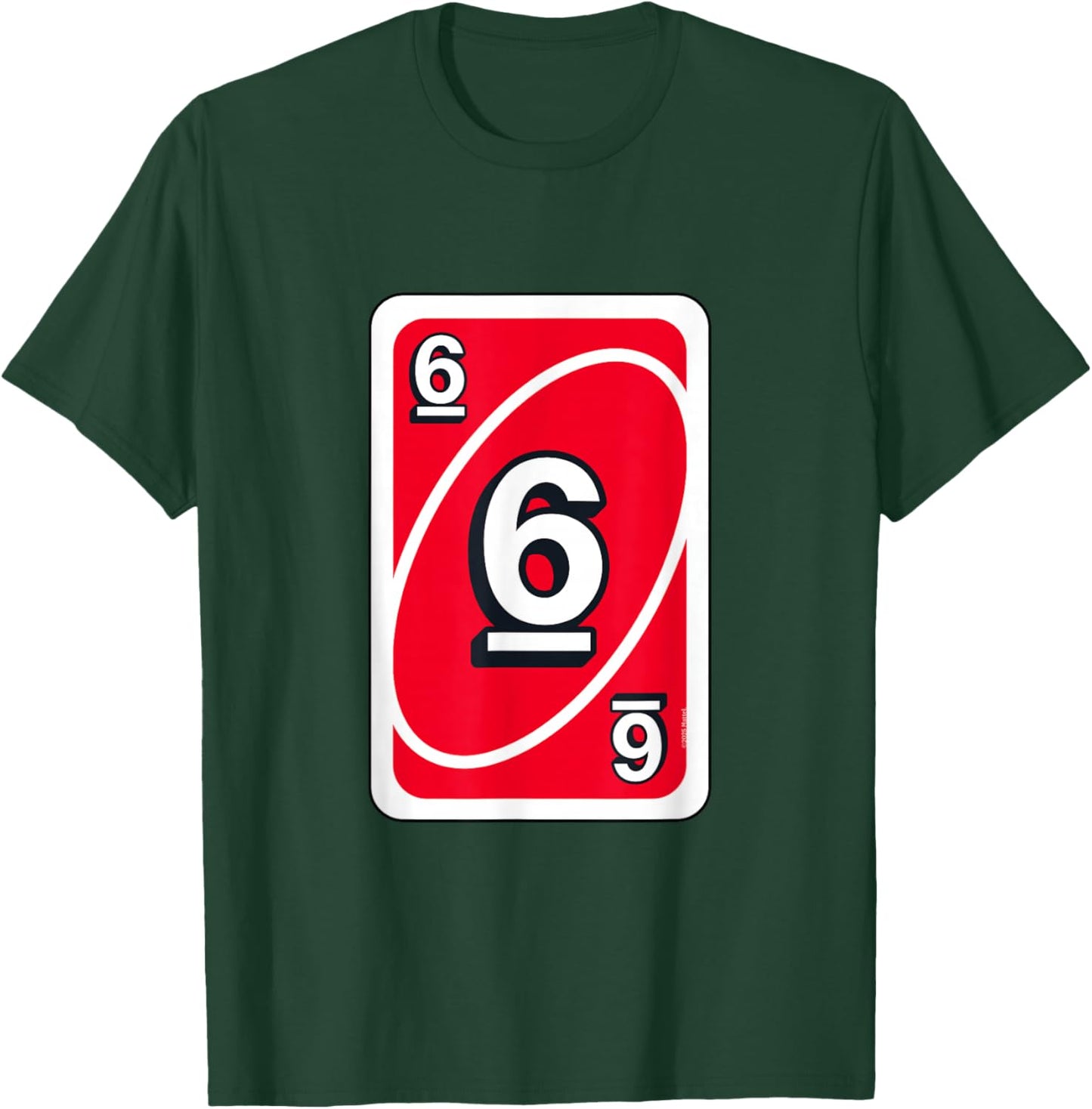 UNO Halloween Red 6" Card T-Shirt - T-Shirt | Forest