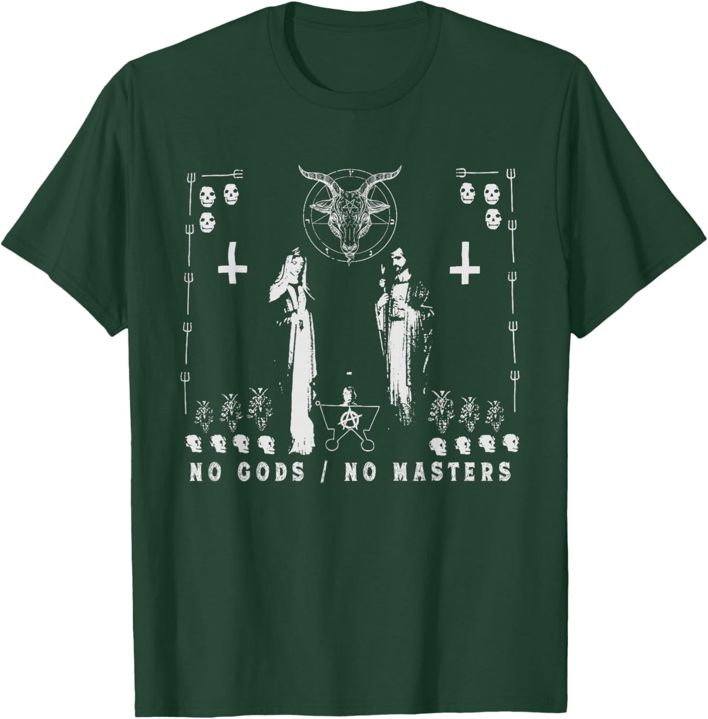 Ni Dieu Ni Maitre | No Gods No Masters T-Shirt - T-Shirt | Forest
