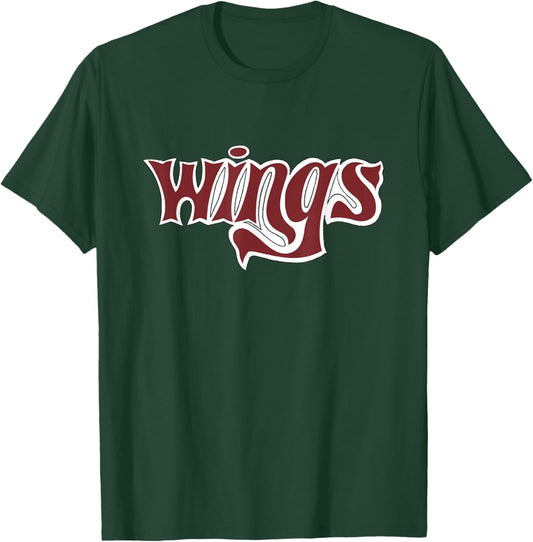 Official Paul McCartney & Wings Type Logo T-Shirt - T-Shirt | Forest