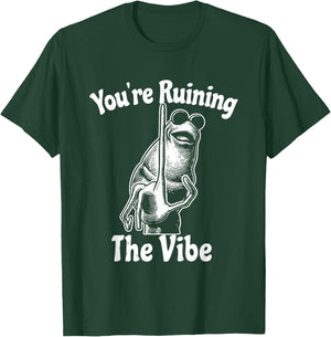 You're Ruining The Vibe Funny Marcus The Worm Meme T-Shirt - T-Shirt | Forest
