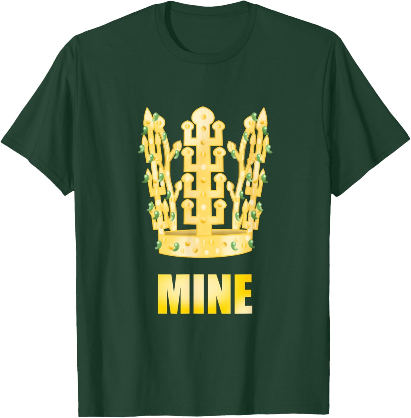 Korea Golden Crown King Silla Kingdom Royal Korean T-Shirt - T-Shirt | Forest