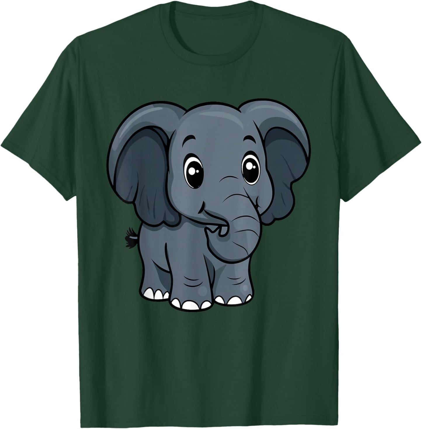 Cute Elephant for Kids T-Shirt - T-Shirt | Forest