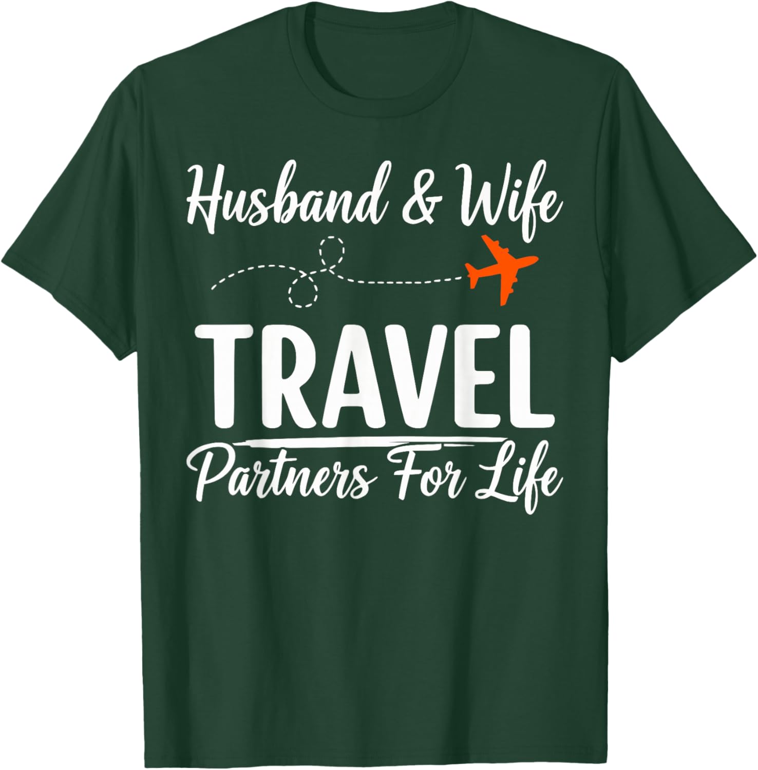 Hubby Wife Couples T-Shirt - T-Shirt | Forest