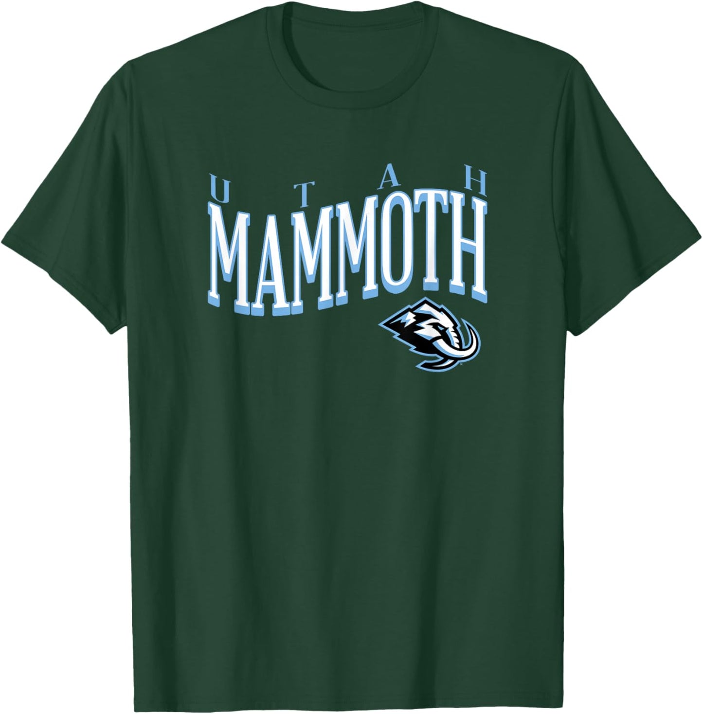 Utah Mammoth Wave Dark Heather NHL Officially Licensed T-Shirt - T-Shirt | Forest