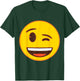 Official Emoji Wink Winking Yellow Smile Face T-Shirt - T-Shirt | Forest