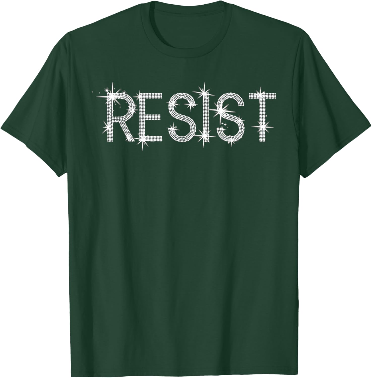 Sparkle Resist Men Women T-Shirt - T-Shirt | Forest