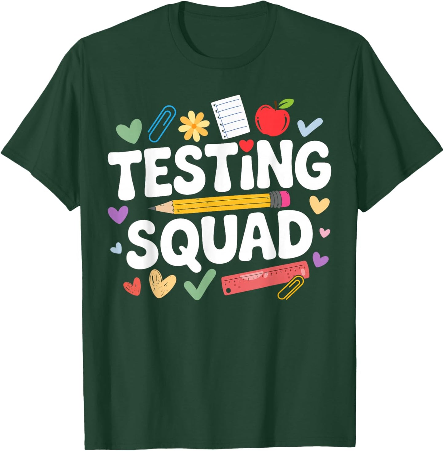 Cute Testing Squad T-Shirt - T-Shirt | Forest