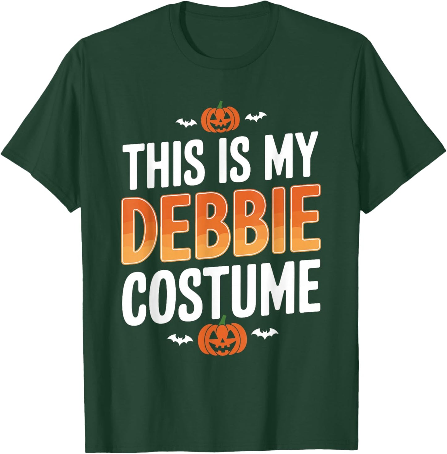 This is My Debbie Costume Halloween Simple Costume T-Shirt - T-Shirt | Forest