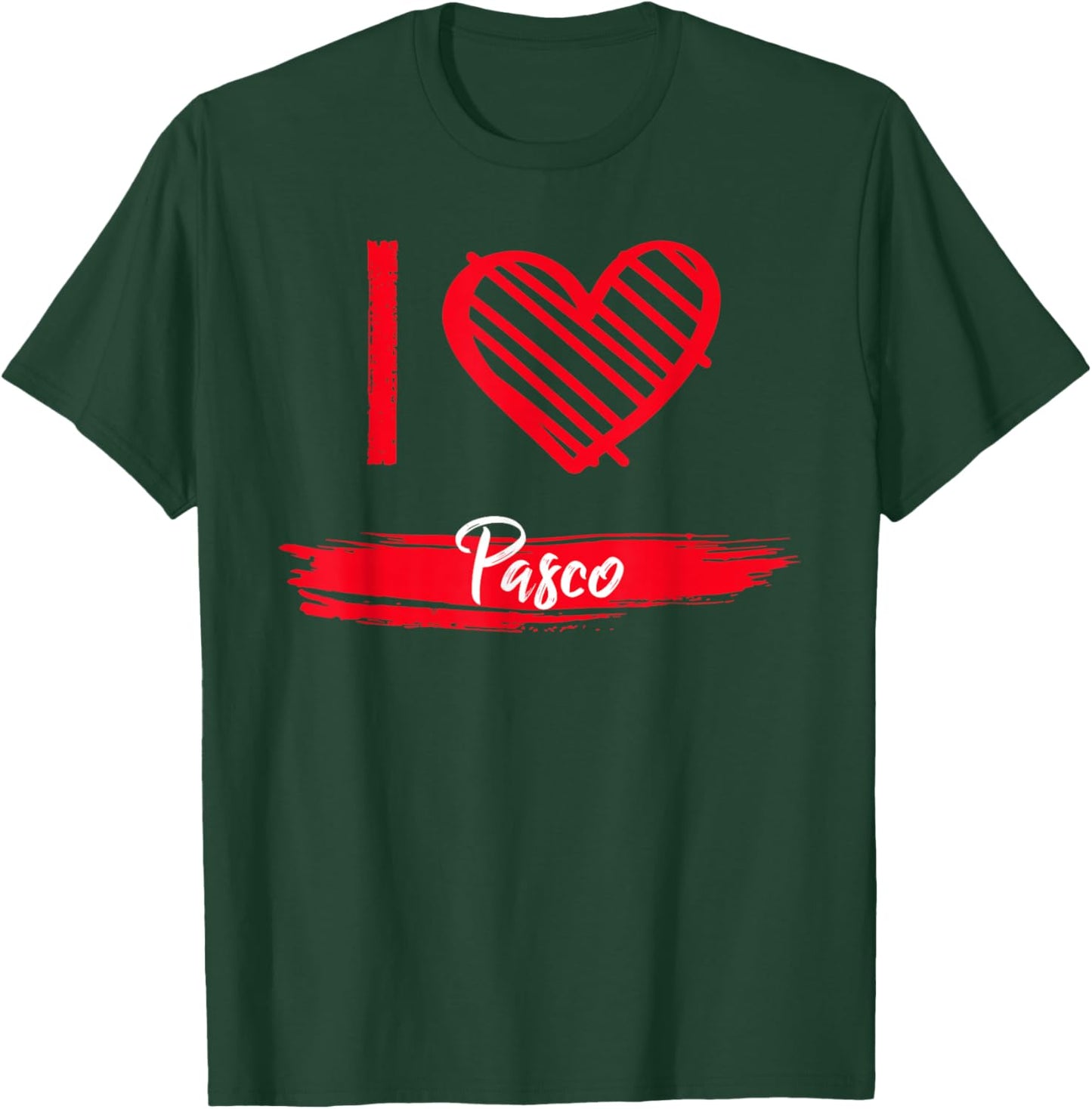 I Love Pasco County I Heart Pasco T-Shirt - T-Shirt | Forest