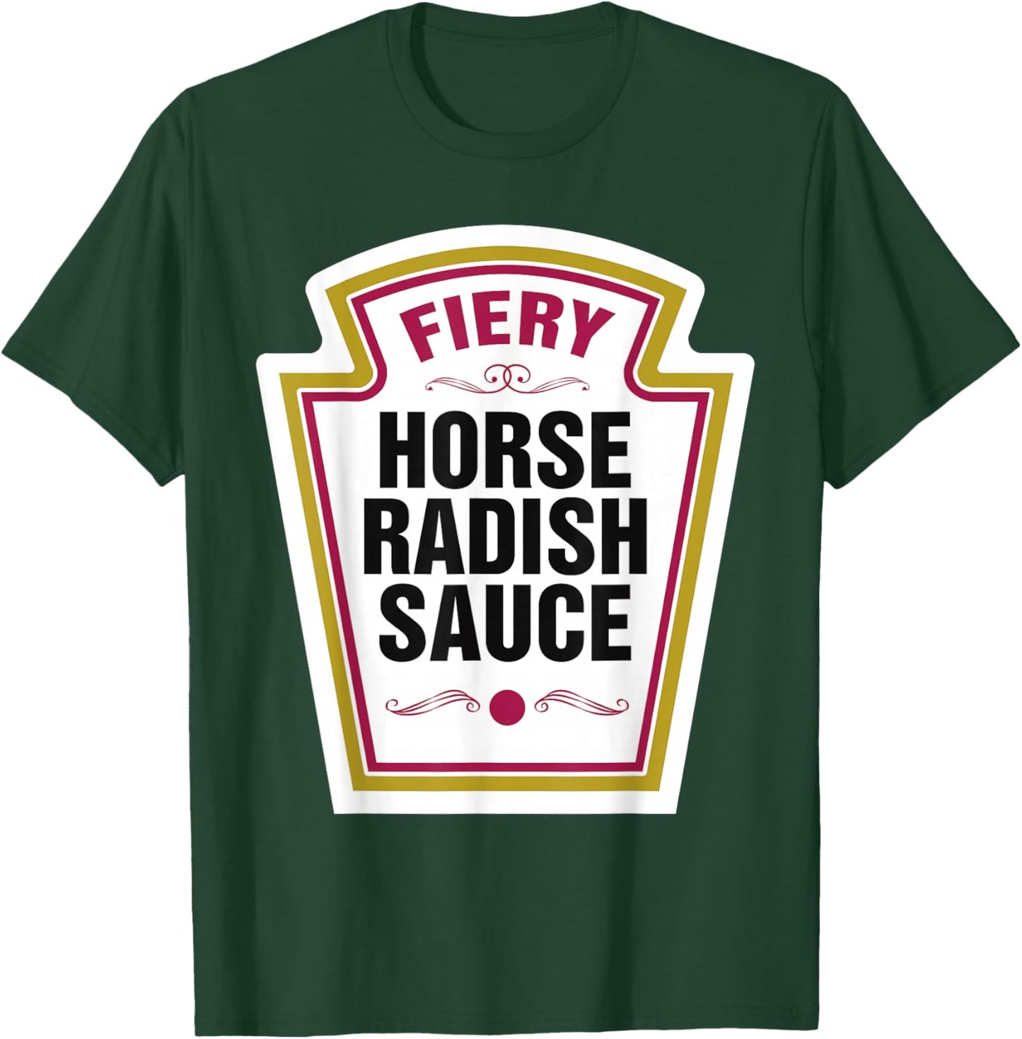 Horseradish Sauce Halloween Costume Family Group Matching T-Shirt - T-Shirt | Forest