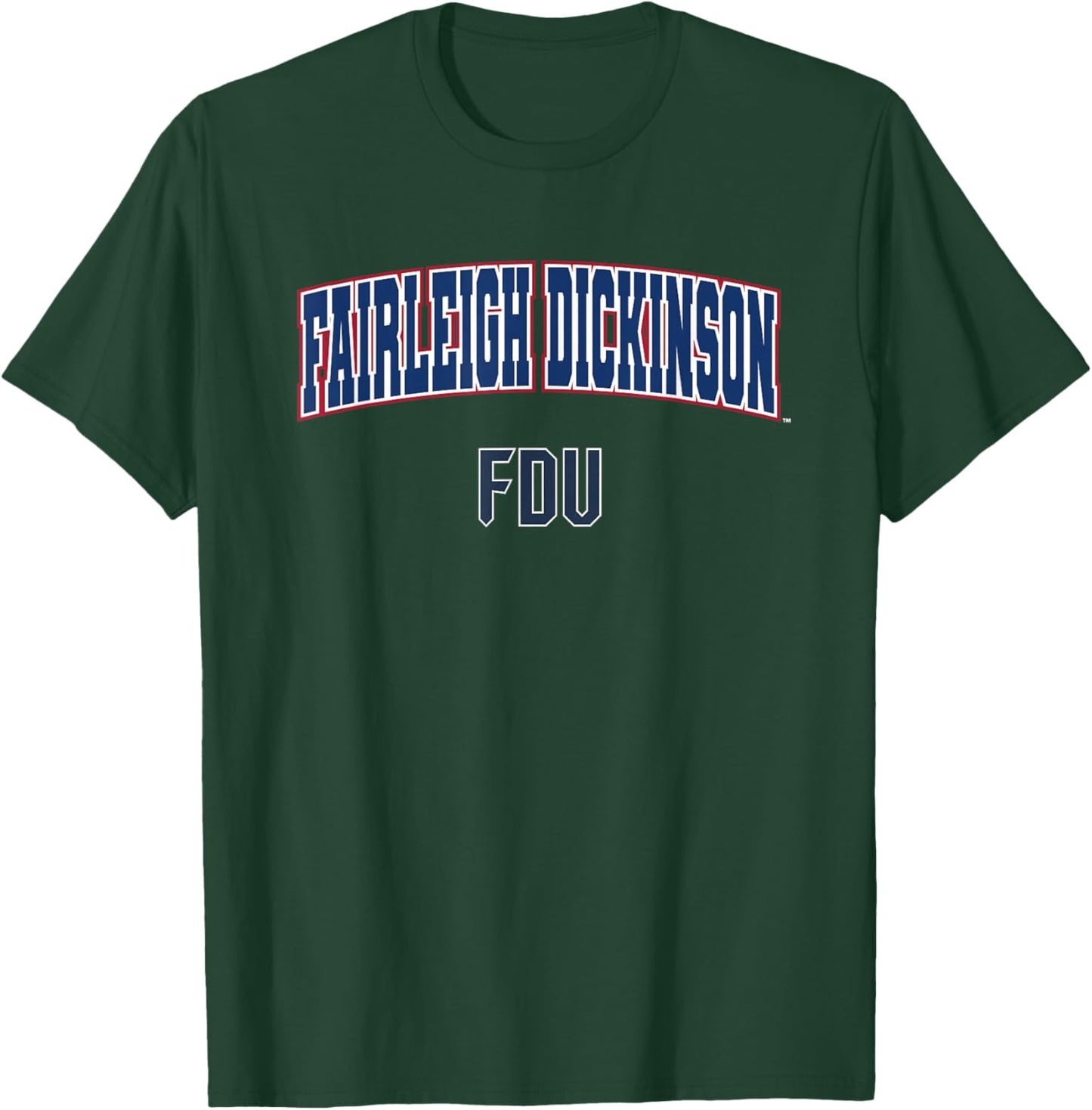 Fairleigh Dickinson University Knights Arch Logo T-Shirt - T-Shirt | Forest