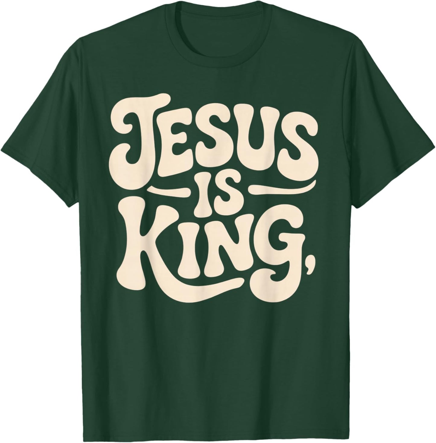 Jesus is King Bible Verse John 14:6 Christian God Religious T-Shirt - T-Shirt | Forest