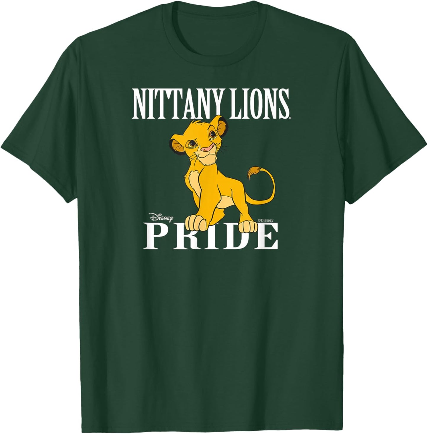 Penn State Nittany Lions Lion King Simba Navy T-Shirt - T-Shirt | Forest