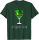 St Patricks Day Lucky Leprechaun A Tiny Bit Irish T-Shirt - T-Shirt | Forest