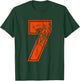 Number 7 67 Meme Halloween Pumpkin Costume Matching Group T-Shirt - T-Shirt | Forest