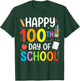 100 Days of School Teacher and Student T-Shirt - T-Shirt | Forest