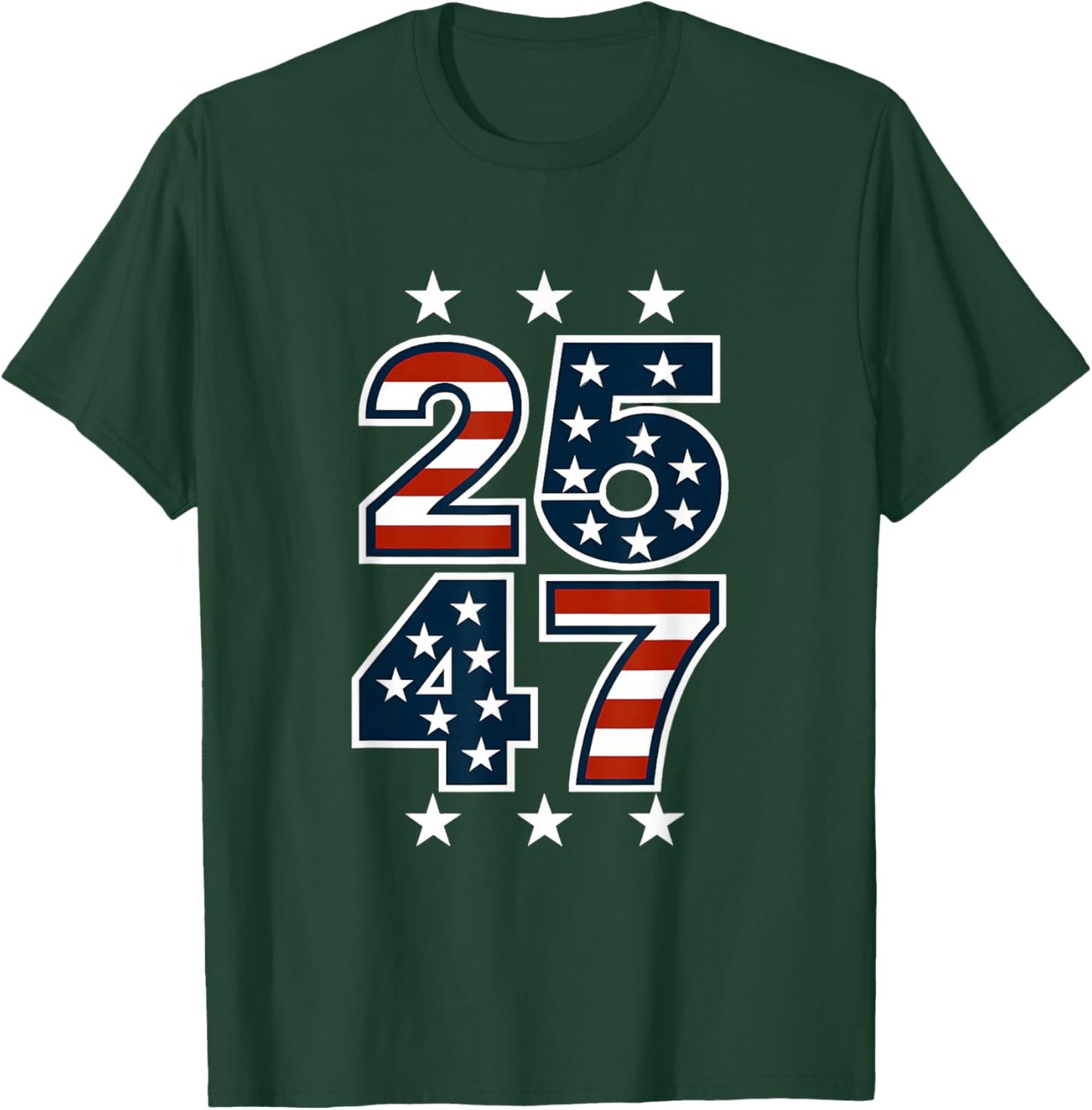 25 47, Presidential Impeachment, American Patriotism T-Shirt - T-Shirt | Forest