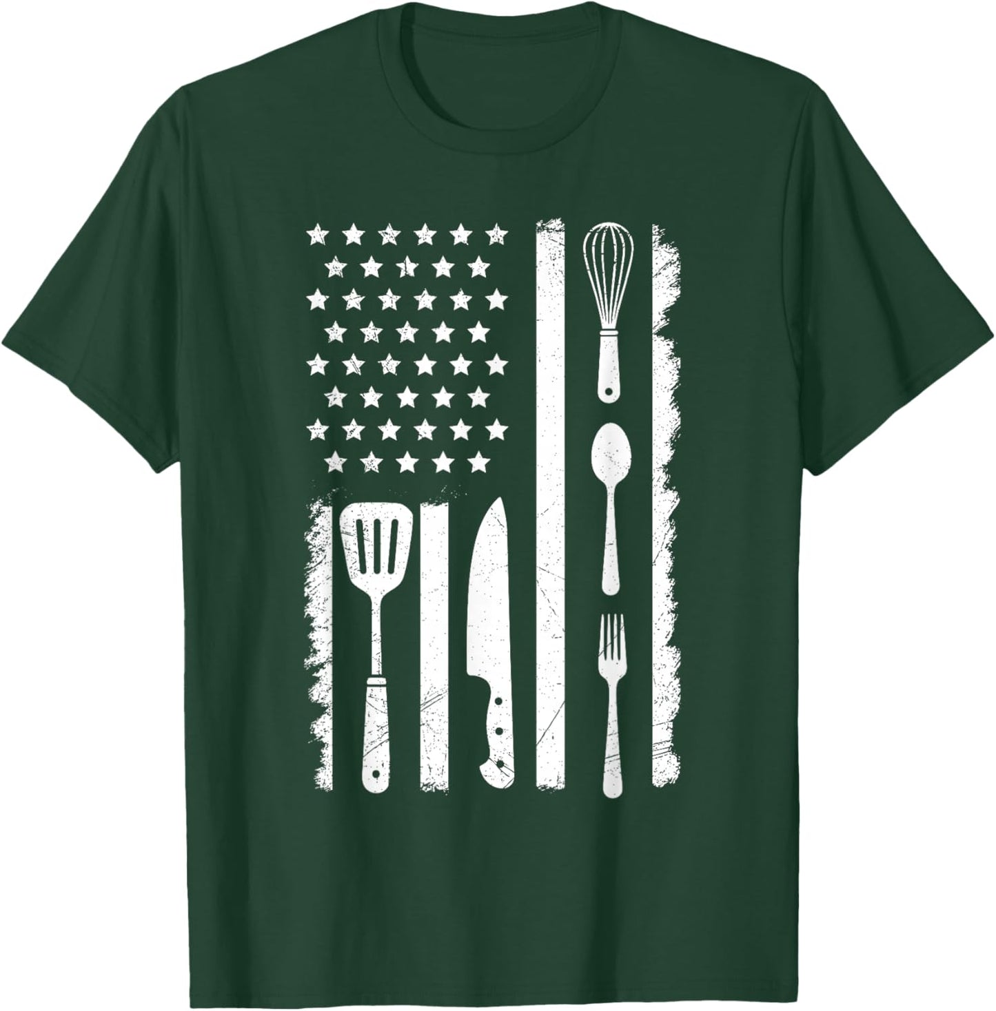 Cooking Chefs Odd Cooking Chef Gastronomer Funny Cook T-Shirt - T-Shirt | Forest