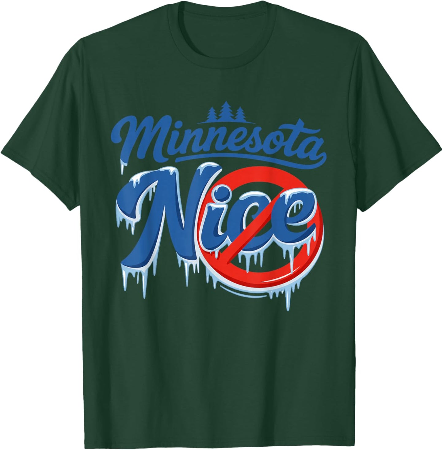 Minnesota Rebel New State Flag T-Shirt - T-Shirt | Forest