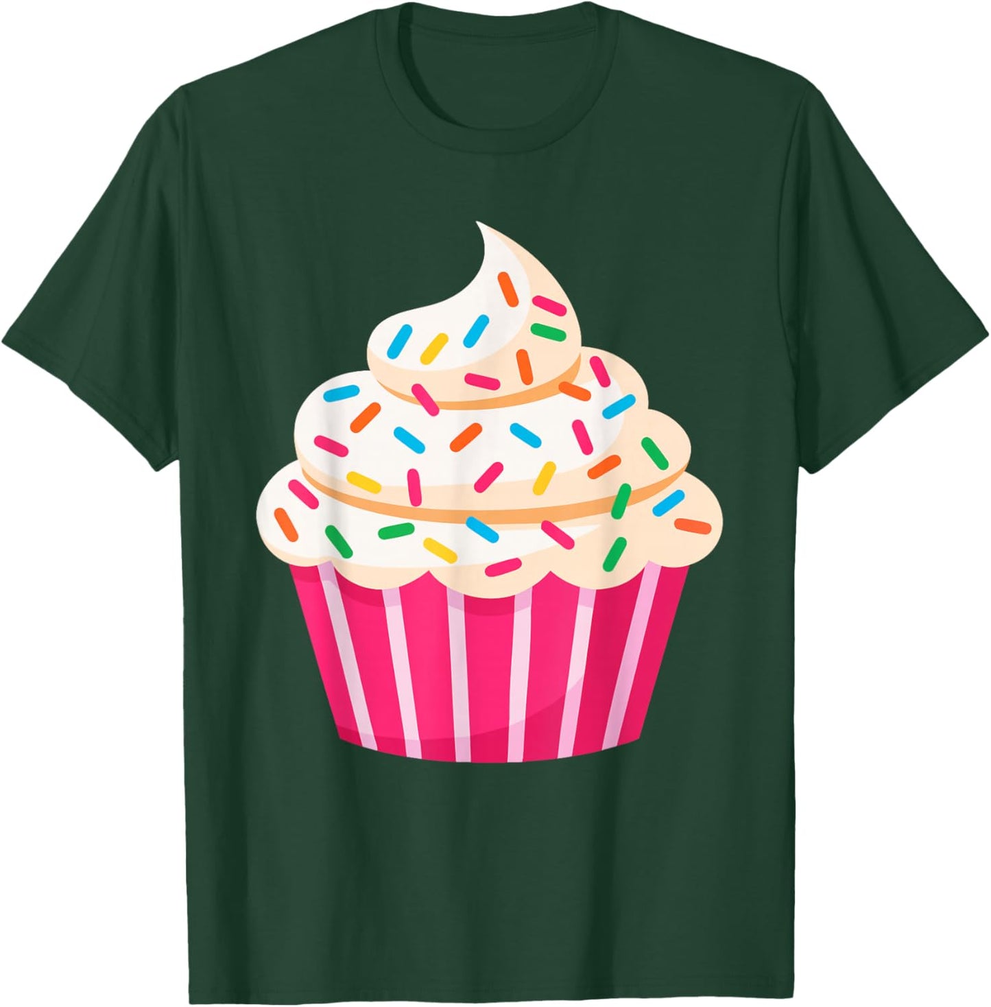 Cupcake Shirt Adult Men Women Kids Cupcake Costume T-Shirt - T-Shirt | Forest
