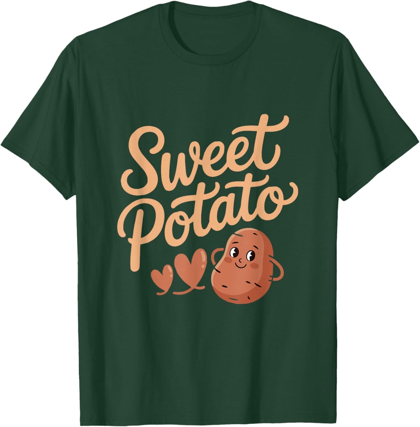 Sweet Potato and Kind of Rude Potato T-Shirt - T-Shirt | Forest