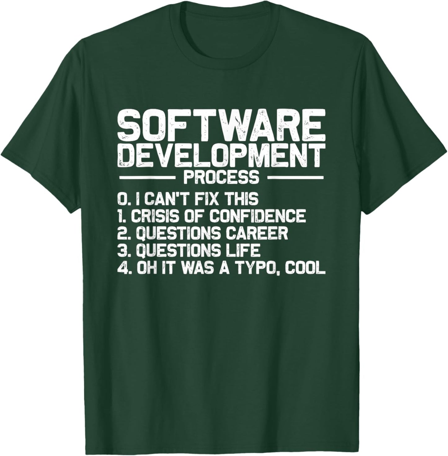 Software Development Design Men Coding Programmer Coder T-Shirt - T-Shirt | Forest