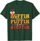 Turkey Trot Squad Huffin and Puffin for Stuffing Fall Vibes T-Shirt - T-Shirt | Forest