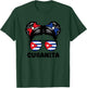 Cubanita Kids Cuban Flag Sunglasses Hispanic Pride Latino T-Shirt - T-Shirt | Forest