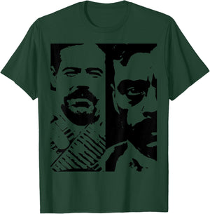 Emiliano Zapata and Francisco Villa Revolution Design T-Shirt - T-Shirt | Forest
