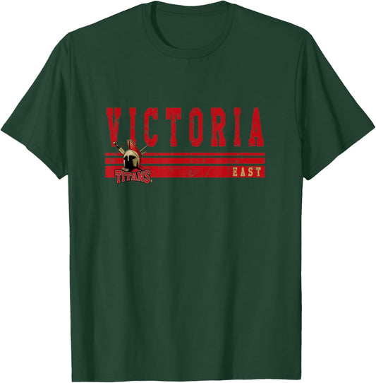 Victoria East High School Titians T-Shirt - T-Shirt | Forest