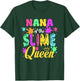 Nana of The Slime Queen Bday Family Matching Party T-Shirt - T-Shirt | Forest
