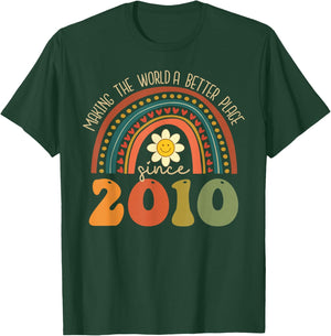 16th Birthday for Girls Teen 16 Year Old Girls 2010 T-Shirt - T-Shirt | Forest