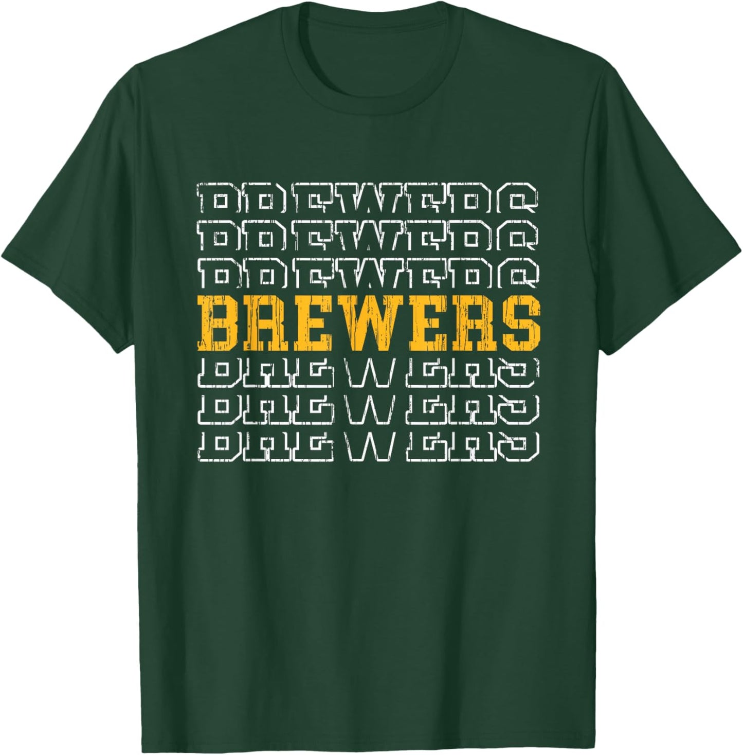 Brewers Vintage Gift Women Boys Girls Kids Youth T-Shirt - T-Shirt | Forest