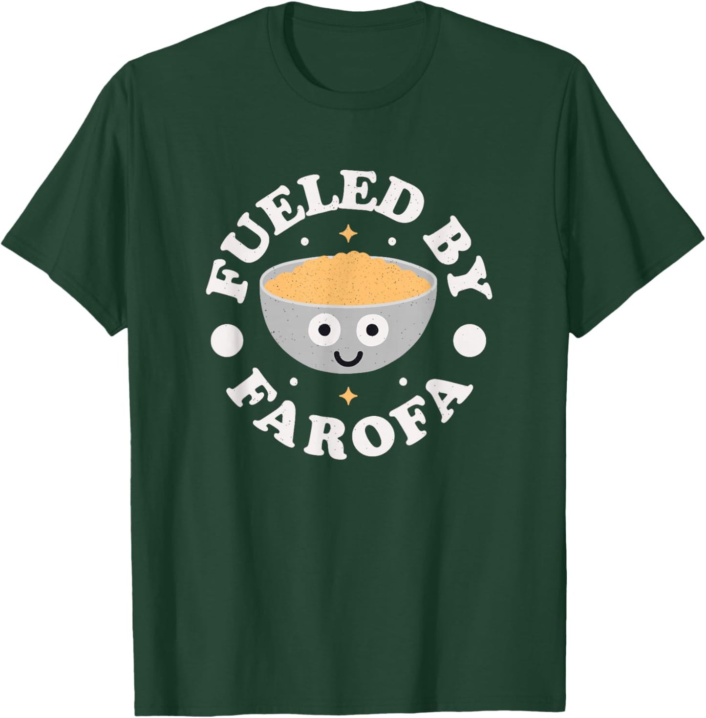 Fueled by Farofa - Brazilian Cassava Farofa T-Shirt - T-Shirt | Forest