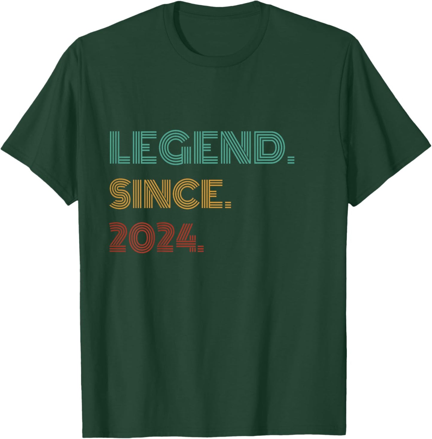 Kids 2 Years Old Legend Since 2024 2nd Birthday T-Shirt - T-Shirt | Forest