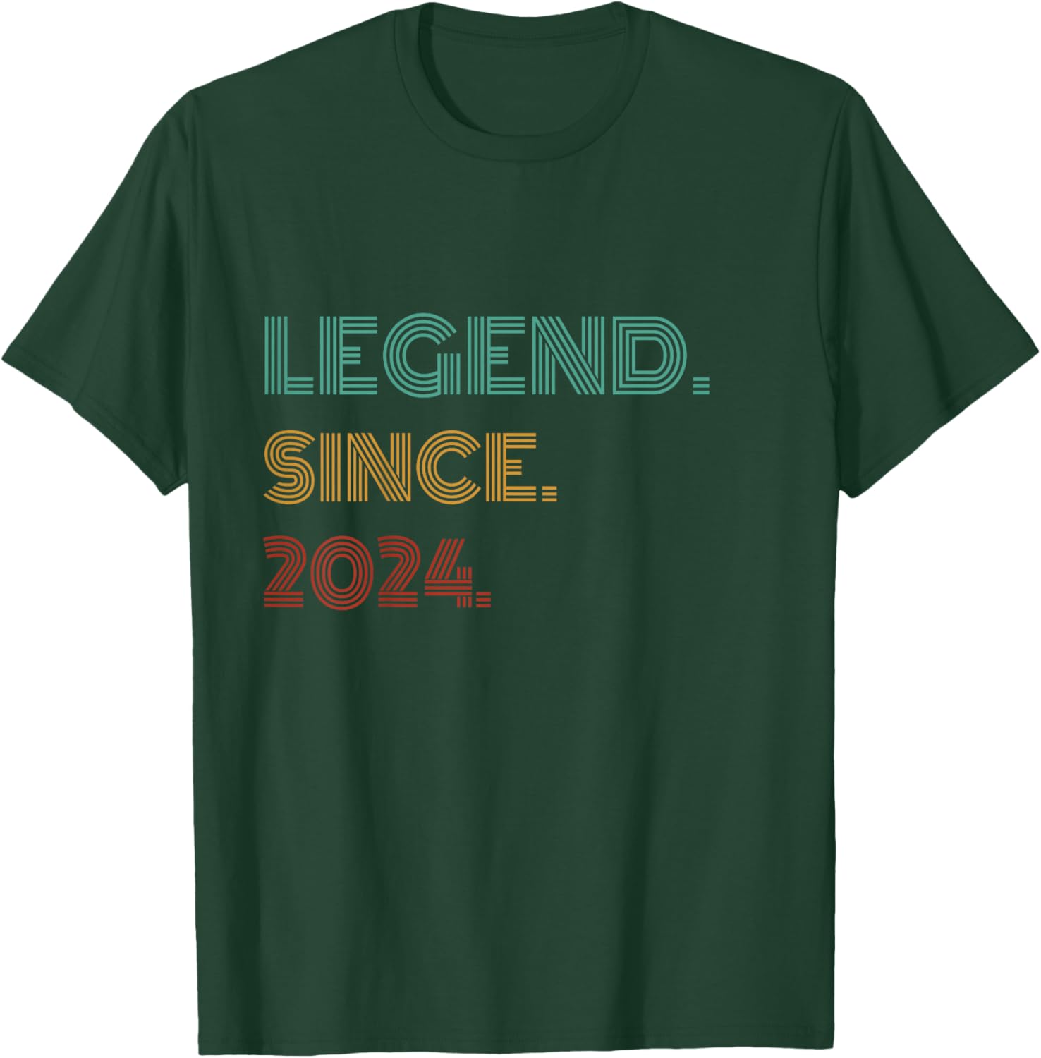 Kids 2 Years Old Legend Since 2024 2nd Birthday T-Shirt - T-Shirt | Forest