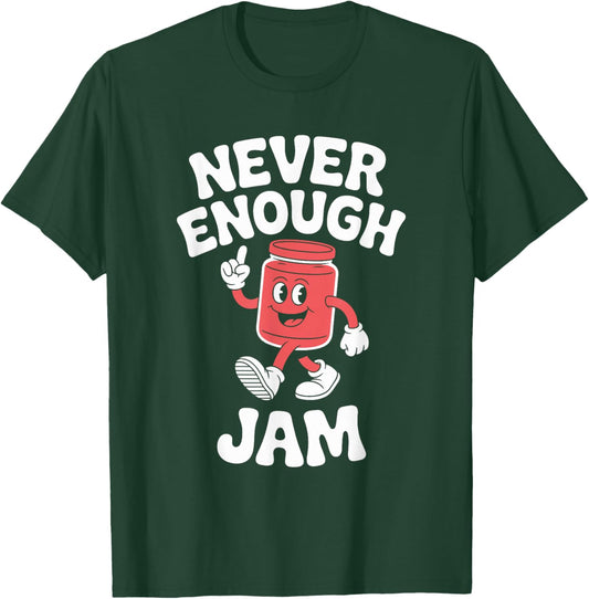 Funny Jam Retro T-Shirt - T-Shirt | Forest