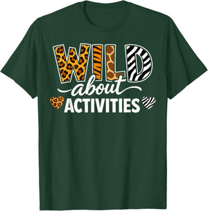 Activity Assistant Squad Activity Professionals Week Team T-Shirt - T-Shirt | Forest