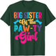 Big Sister of The Paw-ty Girl Dog Family Matching Party T-Shirt - T-Shirt | Forest
