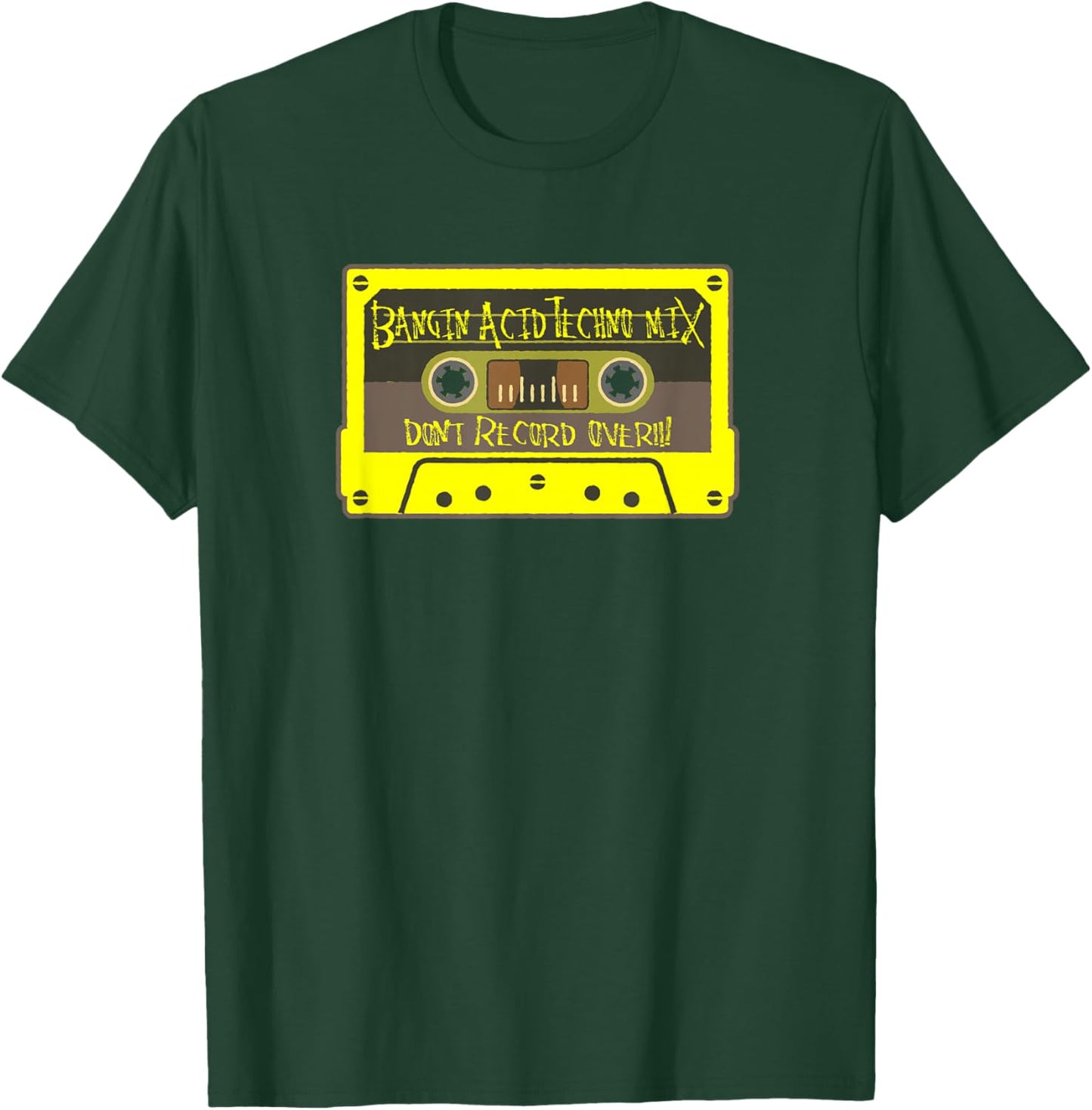 Acid Techno Energy | Underground Rave Vibes T-Shirt - T-Shirt | Forest
