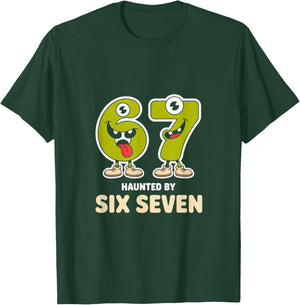 Haunted by 6-7 Funny Halloween 6-7 Costume T-Shirt - T-Shirt | Forest