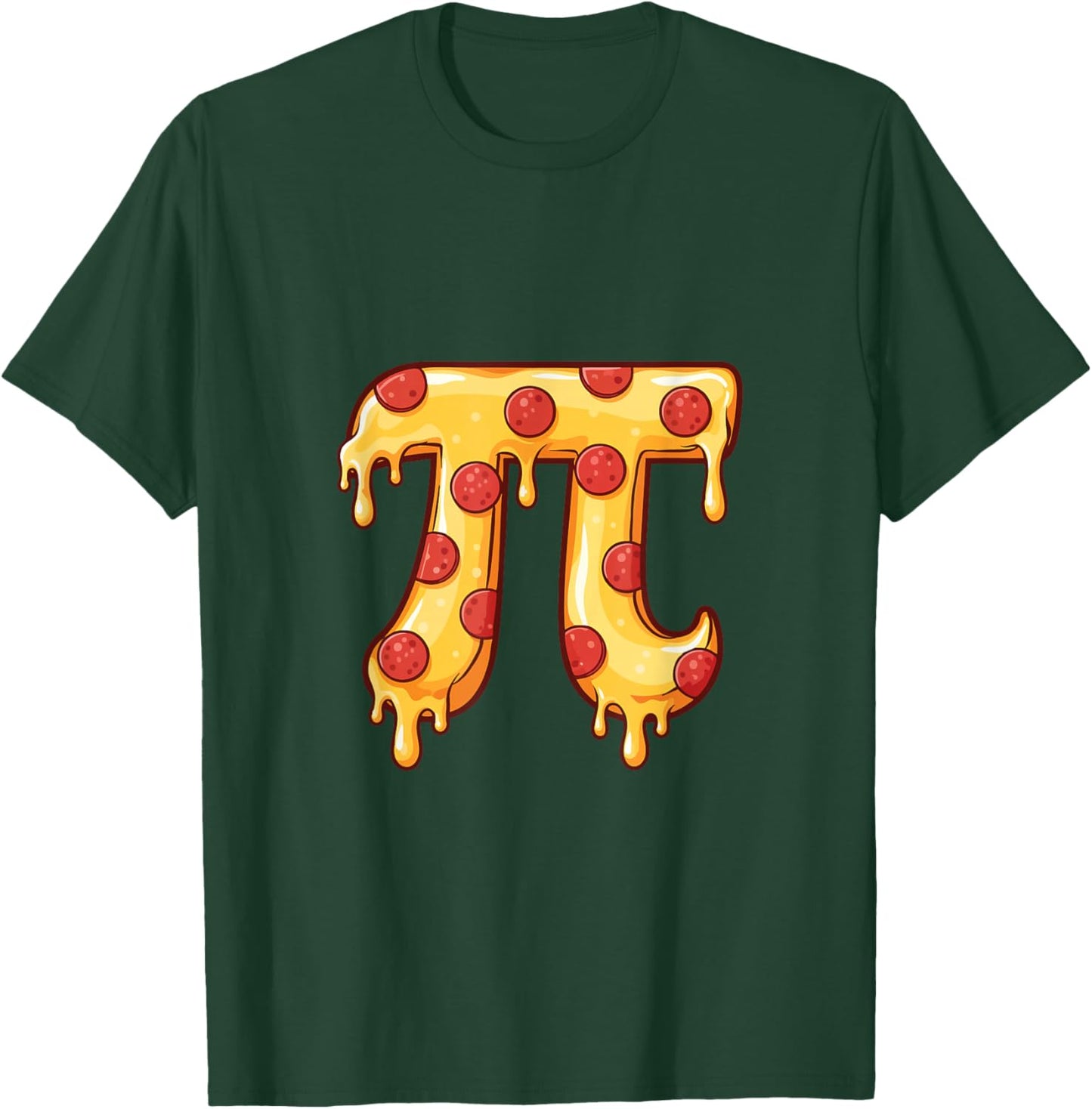 Pizza Pi - Food Lover Pizza Baker Italian Food Pi Day T-Shirt - T-Shirt | Forest