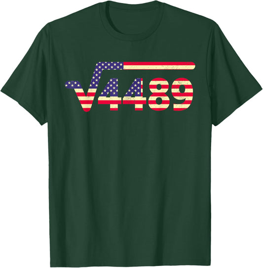 USA American Flag 6 7 Meme T-Shirt - T-Shirt | Forest