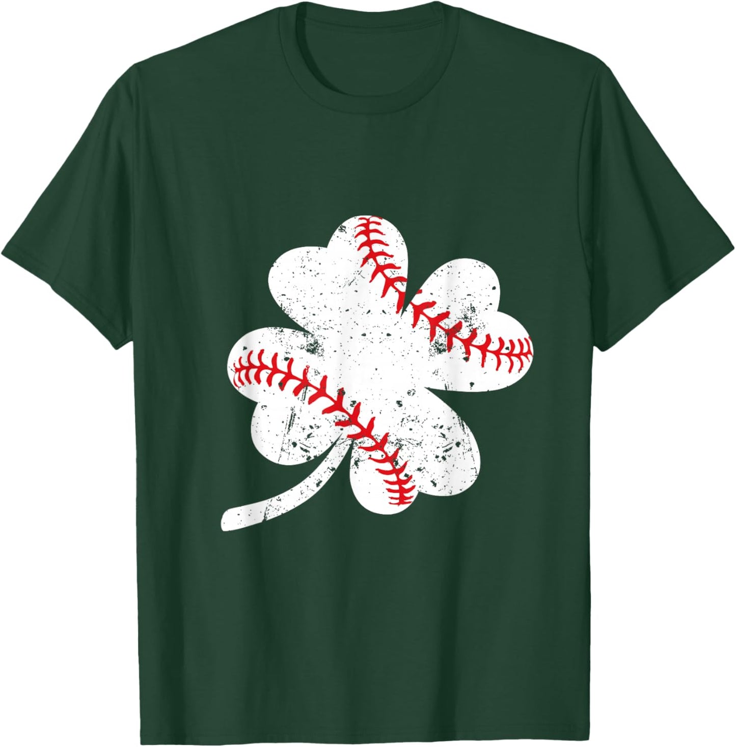 Shamrock Baseball T-Shirt - T-Shirt | Forest
